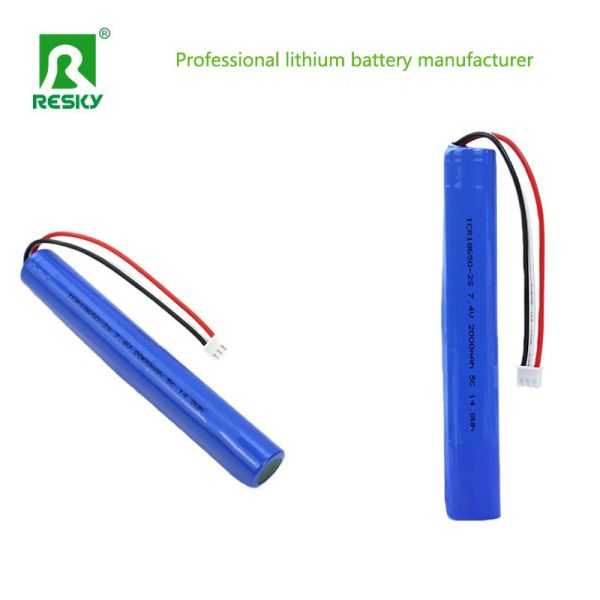 Power Lithium Battery 7.4V 2000mAh 14.8wh 5C Rechargeable Battery Pack For RC Car & Robot