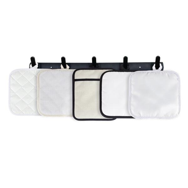 Customized Sublimation Placemats Blanks Linen And Polyester Sublimation Pot Holder Blanks