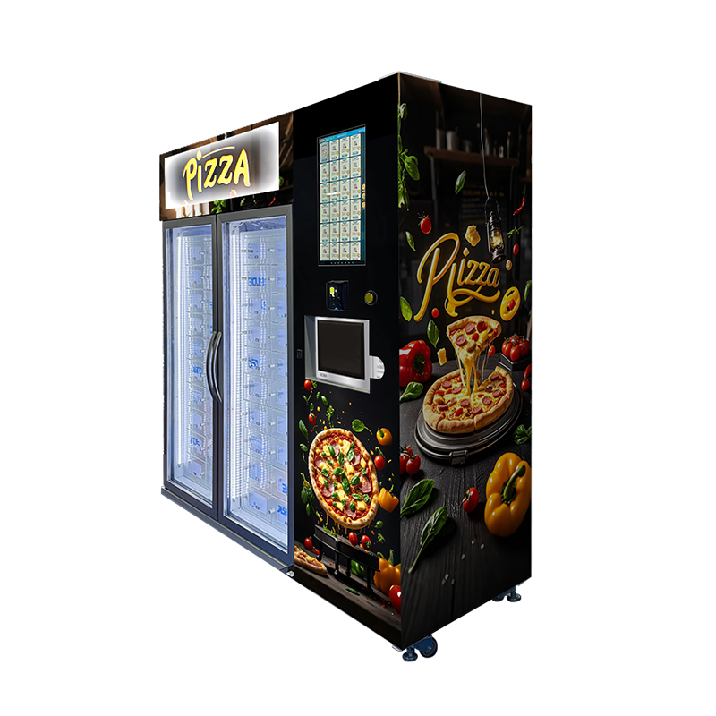 Wholesale Frozen Food Vending Machine 40 Lockers -22C Refrigeration with Microwave from china suppliers