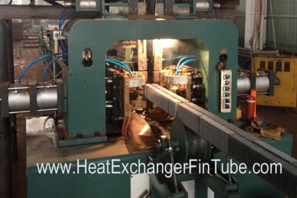 10# 20# 16Mn 20G 12Cr1MoVG Welded Square Fin Tube for Heat Exchanger , 'H Fin'