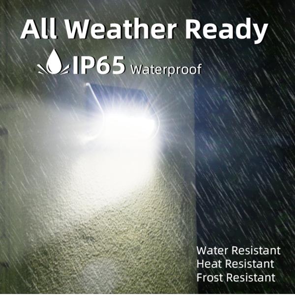 Road Yard Motion Security Led Wall Lamp with 1- and High Color Rendering Index Ra 90