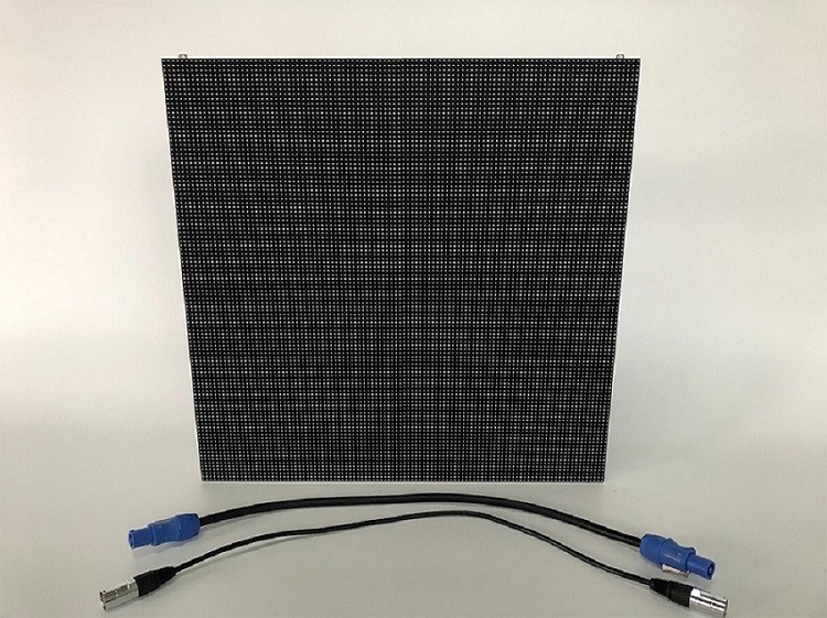 96W Outdoor Transparent LED Screen 1000nits Aluminum Rental