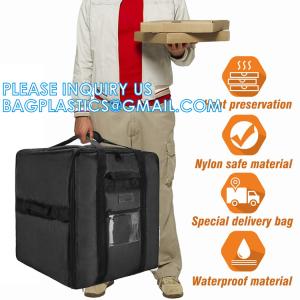 Wholesale Pizza Carrier Insulated Bags, Food Delivery Bag, Ice Cooling Thermal Thermo Lunch Bag With Logo, Takeaway from china suppliers