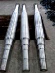 86CrMoV7 / MC3 , Diameter 250 - 650mm , Non Ferrous Metal Corrugated Roller ,