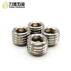 Wholesale DIN916 Stainless steel 304 grade 12.9 Alloy steel Hex Socket Set Screws Grub Screw from china suppliers