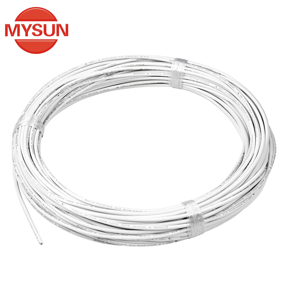 UL3135 600V 200C 12-26AWG Silicone Rubber Wires And Cables FT2 For Industrial Power Robot Lighting Wires