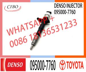 Wholesale Neutral new Diesel Common Rail Injector Fuel inyector 23670-30300 23670-0L010 095000-7760 095000-7761 for Hilux vigo 2K from china suppliers