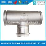 Round Head Stainless Steel Grooved Fittings 304 Ss Flexible Grooved Coupling