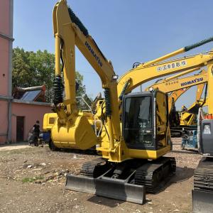 Wholesale Used Komatsu Excavator PC56-7 Secondhand 5.3ton Small Type Mini Crawler Digger from china suppliers