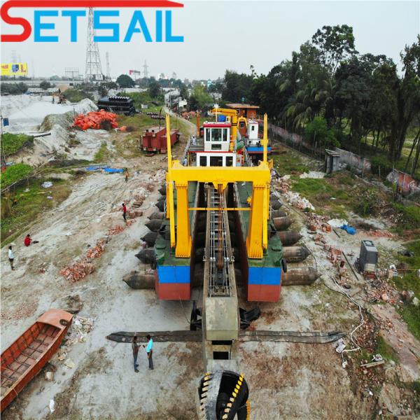 High Quality 12inch Cutter Suction Dredger for River Sand Dredging