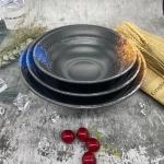 Durable Elegant Matt Melamine Soup Bowl Round Non Toxic Food Grade