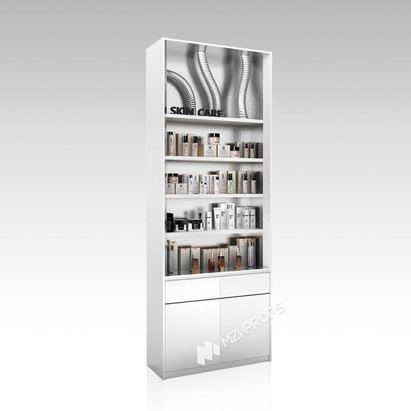 YZoS-U4 900*60*540 Full-Edge Light Box Skincare Display Cabinet with Top Hinges