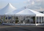 Rain Proof Event Mixed Marquee Tents Marquee Party Tent Wooden Flooring