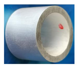 Wholesale Ø7xØ5x5mm Piezoelectric Tube , Piezoelectric Ceramic Cylinder For Measurement from china suppliers