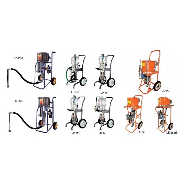 High-end Surface Spraying Machines with Universal Spray Gun Series & Professional Paint System Equipment