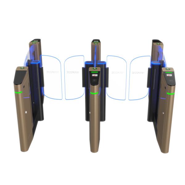 Fully Automatic Speed Lane Crowd Entrance Barrier Speed Gates For Airports And