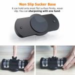 Non Slip Sucker Base Commercial Knife Sharpener Two Stages For Ceramic Knives