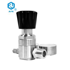 Wholesale AFK Dual Stage Stainless Steel High Pressure Gas Regulator For CO2 Hydrogen Oxygen Nitrogen from china suppliers