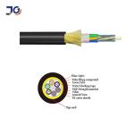 Jiqian Factory ADSS Self-Supporting Optic Fiber Cable 12 24 48 Core Span 120m