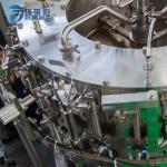 Small Capacity Glass Bottle Filler Purify Water Production Machine Stable