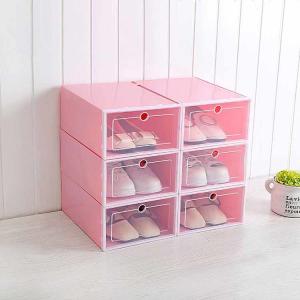 Wholesale Odorless Detachable Household Shoe Box Square PP Plastic Multiscene Use Practical from china suppliers