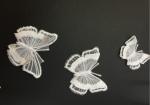 Garment Accessories Butterfly Embroidery Applique with Different Color