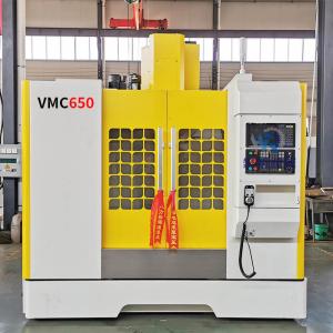 Wholesale Vmc650 Cnc 4 Axis Vmc Machining Center Semi Closed Loop Vertical from china suppliers