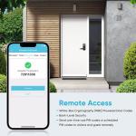 Waterproof Wifi Electrical Digital Tuya Smart Locks Fingerprint Smart Door Lock