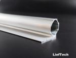Anozied Aluminium Alloy Pipe L Shape Retain Edge Standard Length 4000mm
