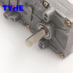 Micro 102mm Flat Gearbox 12v 24V Double Shaft Low Rpm High Torque 5nm
