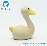 Swan Soft rubber latex Funny Chew Play squeaky Toys for Pets