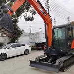 Used Doosan Digger DX55 Secondhand 5.5ton Small Type Mini Crawler Excavator