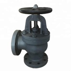 Wholesale DN 50mm / 65mm / 80mm Marine Valve / Cast Iron 10K Angle Valve JIS F 7308 from china suppliers