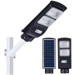 118 LED Solar Flood Lights exterior Security Pir Motion Sensor Aluminum Body
