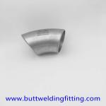 Ti Alloy Stainless Steel Elbow Long Radius 90 Degree With Silver Color