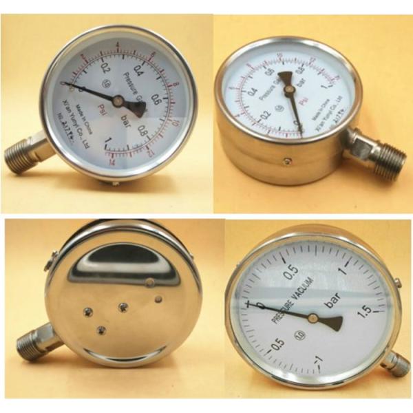 Stainless Steel 316L Air Pressure Gauge Industrial Digital Display Pressure Meter