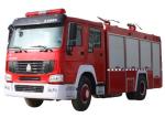 10CBM 4X2 290HP Fire Fighting Truck , Agricultural Fire Engine Truck For