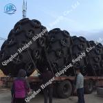 50KPa / 80Kpa ISO 17357 Marine Rubber Fender Yokohama Ship Buoy Fenders