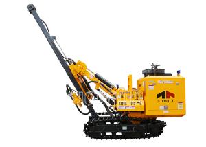 Wholesale 40m Blasting Drilling Machine Big Rotation Torque Two Motor Rotary Head from china suppliers