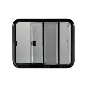 Wholesale Self-Propelled/Trailer Rvs Ws20c1 Double Glazed Sliding Window for RV Truck Camper Motorhomes DIY from china suppliers