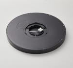 Anti Glare LED Ceiling Panel Light 18W 3 colors changing 230mm 100LM/W ABS Black