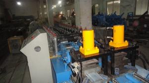 Wholesale PLC Control System Metal Shutter Door Forming Machine With Hydraulic Cutting from china suppliers
