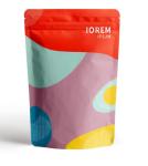Laminated Material Stand Up Food Plastic Bag With Own Logo Printing Stand Up