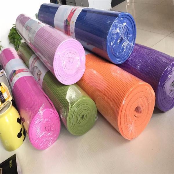 Outdoor Indoor Rubber Sports Flooring , TPE Yoga Sport Mat OEM Service
