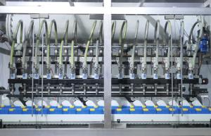 Wholesale PLC Control Corrosive Liquid Filling Production Line AC380V from china suppliers