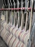 Ash Body Quilted Maple Top 9 Pieces Maple Neck Roasted Maple Fret Headless Bass