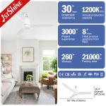 Product Weight（kg） 6.9 Ceiling Fan with Remote Control and Dimmable LED Light