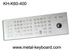 Wholesale Weather - Proof Industrial Keyboard with Trackball , Kiosk trackball keyboard Metal from china suppliers