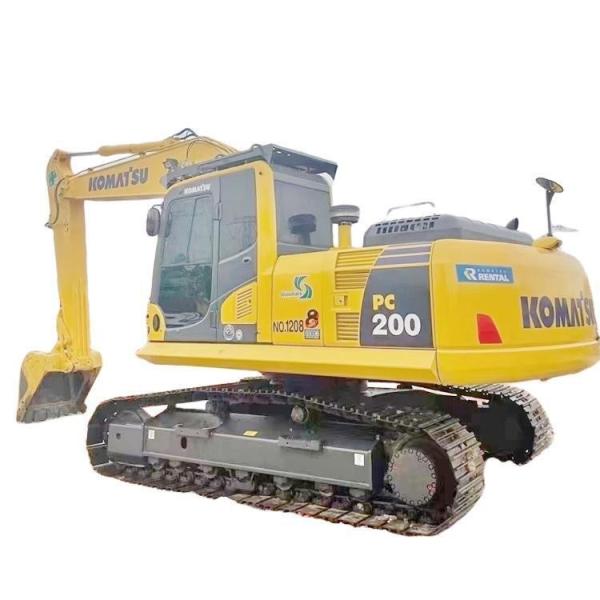 Used Komatsu PC200-8 PC200-7 Hydraulic Crawler Excavator with Original Hydraulic