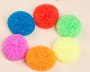 Wholesale Household Daily Plastic Scouring Ball Round Shape Quick Delivery For Pots And Pans from china suppliers